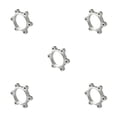 thumbnail image 3 of ZheElen Threaded Strong Toughness Hub Disk Conversion Seat Lightweight Waterproof Disc Brake Rotor Adapter Aluminum Alloy 48MM 5Set, 3 of 6