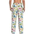 thumbnail image 3 of Xecao Cute Dinosaur Men's Straight Lounge Pajama Pants: The Ultimate in Comfortable Sleepwear, 3 of 9