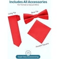 thumbnail image 4 of S.H. Churchill & Co. Men's 4 Piece Vest Set, with Bow Tie, Neck Tie, and Pocket Square, 4 of 8