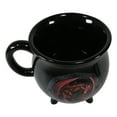 thumbnail image 4 of Wicca Sabbats Wheel of The Year Lammas Dragon Heat Color Changing Cauldron Mug, 4 of 8