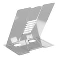 thumbnail image 5 of A4 Book Stand, Iron Adjustable Foldable Book Display Holder, Grey, 5 of 6