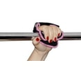 thumbnail image 2 of Women's Fitness Gloves Grip Power Pads FIT - Lifting Grips The Alternative To Gym Gloves Workout Gloves (Pink), 2 of 9