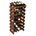 thumbnail image 2 of Wooden Mallet WRD47MO 32 Bottle Dakota Wine Rack with Display Top, 2 of 4