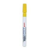uni Paint Permanent Marker, Fine Bullet Tip, Yellow, Each