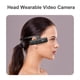 thumbnail image 5 of Camerina Camara Accion 4K, Cámara Montada en la Cabeza 30FPS WiFi Portátil Videocámara Lente Gran Angular de 120 ° Control Camara de App Video Camara Antivibración para Grabación de Video Vlog, 5 of 5