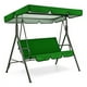 thumbnail image 1 of Juego de Cojines para Columpio de Patio Columpios asientos toldos Accesorios para Muebles Exteriores  Verde shamjiam Toldo abatible, 1 of 7