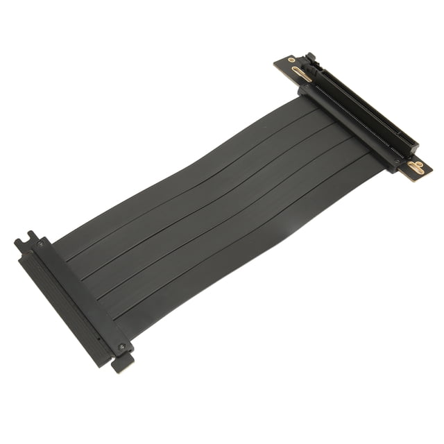 X16 PCIe 4.0 X16 Cable Elevador Alta Velocidad Flexible Flexible 90 Grados Angulgo Right Port Píze GPU Cable De Extensión De La Tarjeta Gráfica