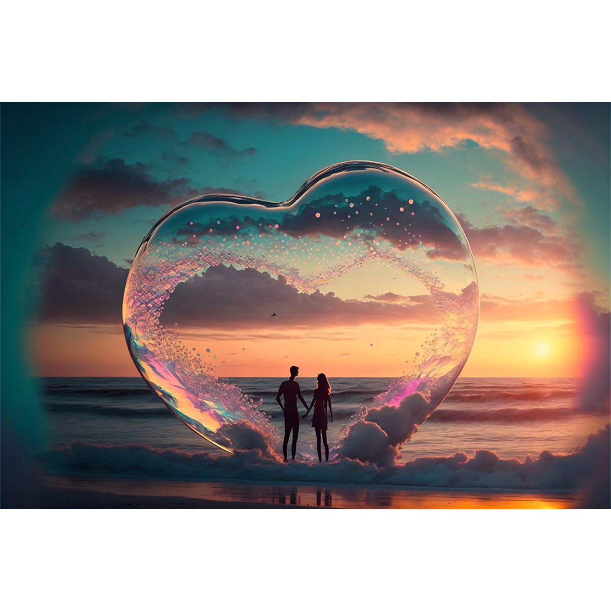 Love Is In The Air 10 Poster Print - Ray Heere (24 x 18)