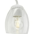 thumbnail image 6 of Quillan Collection Three-Light White Plaster Transitional Bath & Vanity Light, 6 of 13
