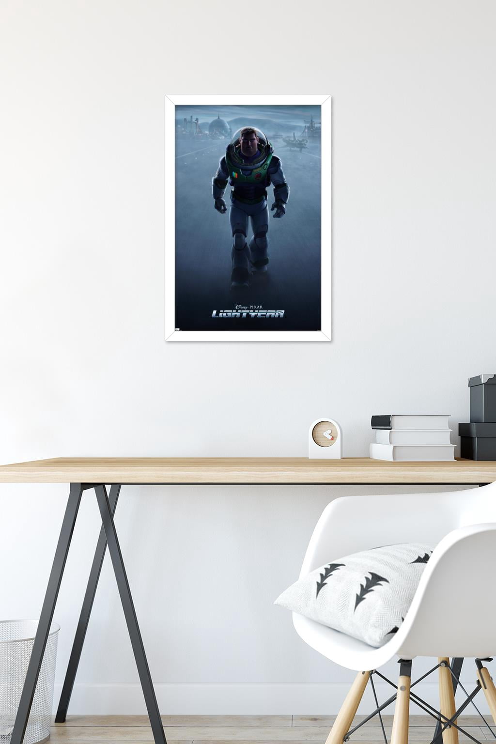 Disney Pixar Lightyear - Buzz Lightyear One Sheet Wall Poster, 14.725" x 22.375" Framed