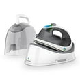 thumbnail image 2 of Steamfast SF-760 Portable Cordless Steam Iron, With Carrying Case, Non-Stick Sole Plate, White, 2 of 10