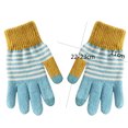 thumbnail image 3 of Dyfzdhu Women Winter Screen Gloves Warm Knit Gloves Elastic Cuff Winter Men Texting Gloves, 3 of 8