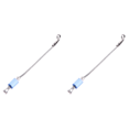 thumbnail image 1 of Alarma de pesca de carpas wiggler bobinas de acero inoxidable colgantes para aparejar azul, 1 of 9
