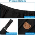 thumbnail image 4 of 1 Pc Universal Stroller Storage Organizer Caddy Adjustable Accessories Black, 4 of 7