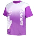 thumbnail image 2 of Men's Purple Los Angeles Lakers Big & Tall Sublimated T-Shirt, 2 of 3