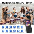 thumbnail image 4 of 64GB MP3 Player Bluetooth 5.3 Built-in Speaker 2.4 In Display w/ Headphone Black, 4 of 7