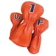 thumbnail image 1 of 3 piezas PU Wood Golf Head Covers Protection Fit All Fairway Woods and Drivers Universal Golf Club Headcovers Accesorios de golf para hombres y naranja azul shamjiam Cubierta de la cabeza del palo de golf, 1 of 9