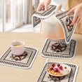 thumbnail image 5 of Farmhouse Pot Holders for Kitchen Heatproof Potholder, 2 Pack Country Star Berry Plaid Lodge Grey Brown Hot Pads Multipurpose Oven Pads Cloth Potholders Trivet for Cooking and Baking, 5 of 8