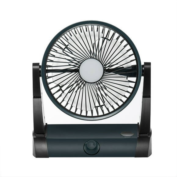 TopLLC Camping Fan With LED Lantern, 10000mAh 8.9-Inch Rechargeable Outdoor Tent Fan, 180°Head Rotation, Stepless Speed And Quiet Battery Operated USB Fan For Picnic on Clearance