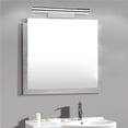 thumbnail image 1 of Bewildely Luz de espejo de baño de acero inoxidable moderno 5W 5050SMD Lámpara de pared LED de 40 cm de longitud Blanco frío con interruptor para espejo Iluminación y accesorios Bewildely HA019921-00, 1 of 1