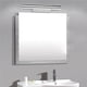 thumbnail image 1 of Naiovety Luz de espejo de baño de acero inoxidable moderno 5W 5050SMD Lámpara de pared LED de 40 cm de longitud Blanco frío con interruptor para espejo Iluminación y accesorios Naiovety HA019921-00, 1 of 1