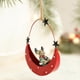 thumbnail image 4 of Christmas Wrought Iron Alien Pendant Snowman Reindeer Santa Claus Christmas Tree Ornament Desktop Decoration, 4 of 8