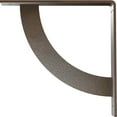 thumbnail image 4 of Ekena Millwork 2"W x 12"D x 12"H Bulwark Steel Bracket, Hammered Brown, 4 of 11