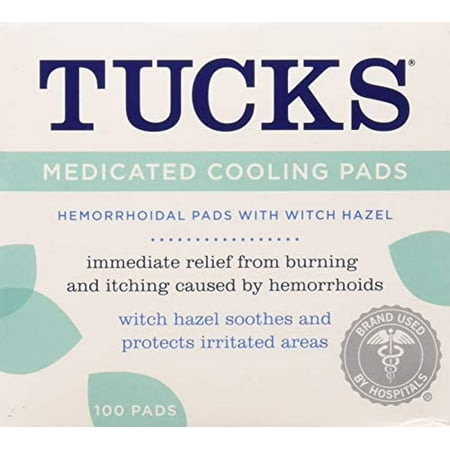 Tucks Pads 100 (Pack of 3)