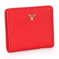 thumbnail image 1 of Cartera corta para mujer Minnieouse con botones de ciervo Rojo, 1 of 6