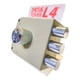 thumbnail image 1 of Cerradura Sobreponer Tover Gris L-4cp 3 Bulones Chapa Acero Para Puerta Alta Seguridad, 1 of 2