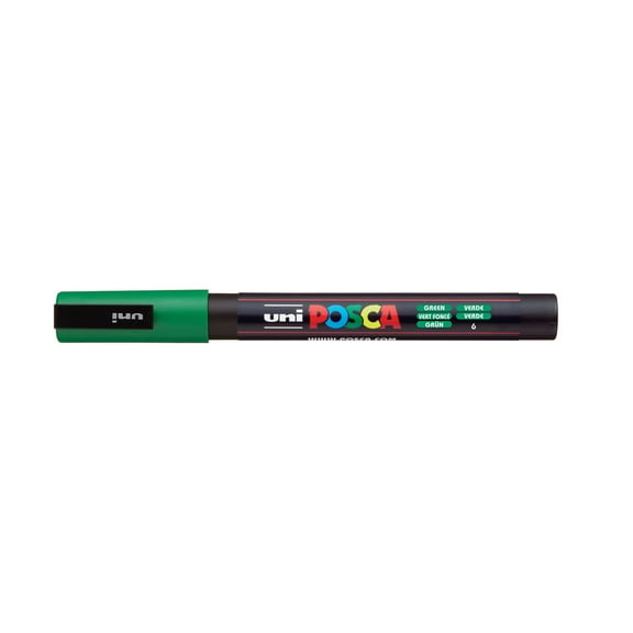 POSCA Paint Marker, PC-3M Fine Bullet, Green