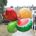 thumbnail image 5 of Polímero simple 13 & quot; globos de frutas globos de papel de aluminio globos de Mylar compatibles con decoración para fiestas Afortunado Sencillez, 5 of 5