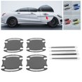 thumbnail image 1 of Reflective Strips, 4pcs Car Reflective Sticker Exterior Door Bowl Handle Warning Tape Strips For Driving, 1 of 8