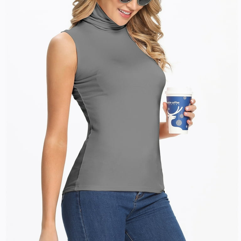 Walmart clearance sleeveless turtleneck