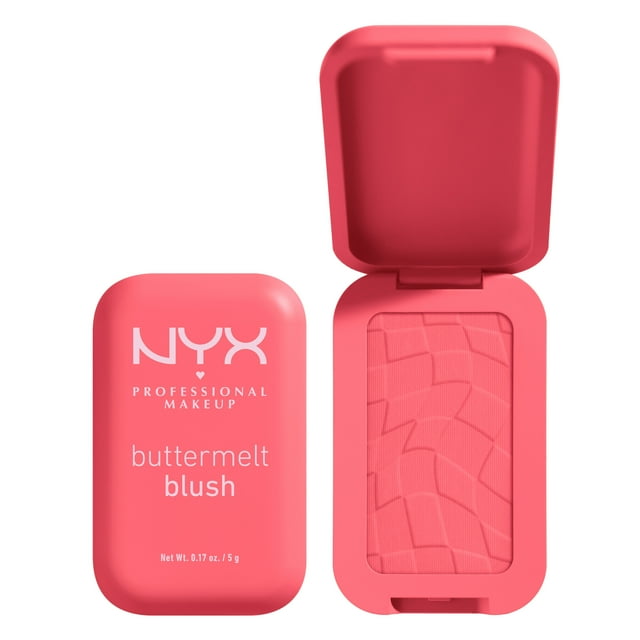 NYX Professional Makeup Buttermelt Blush, 12H Wear, 5g