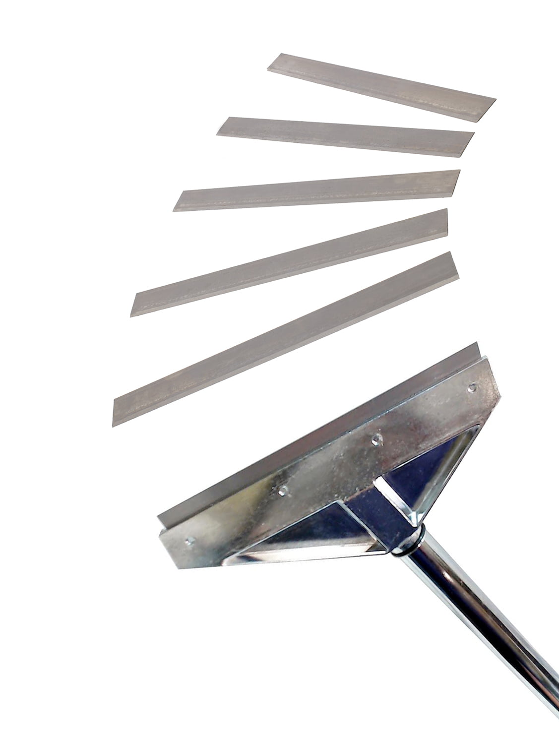 Silverline Single Edge Razor Blade Scraper Window Clean Paint Tool with 5 Blades 
