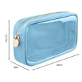 thumbnail image 2 of Compact Makeup Organizer Transparent Cosmetic Bag Waterproof Makeup Pouch for Home Travel, 2 of 8