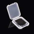 thumbnail image 4 of BINGLI Pack of 10 Clear Plastic Memory Card Case Storage Boxes Compatible with SD SDHC SDXC Micro SD T-Flash Card (Memory Card Not Included), 4 of 6