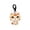 A003- C, variant on Siamese Cat Plush Keychain with Big Head Design, Cream and Brown, for Bag Decoration, Stuffed Animal Toys