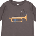 thumbnail image 4 of Inktastic Trumpet Marching Band Musician Boys or Girls Long Sleeve Toddler T-Shirt, 4 of 5