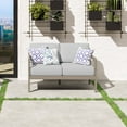 thumbnail image 2 of Homestyles Sustain Wood Outdoor Loveseat in Gray, 2 of 8