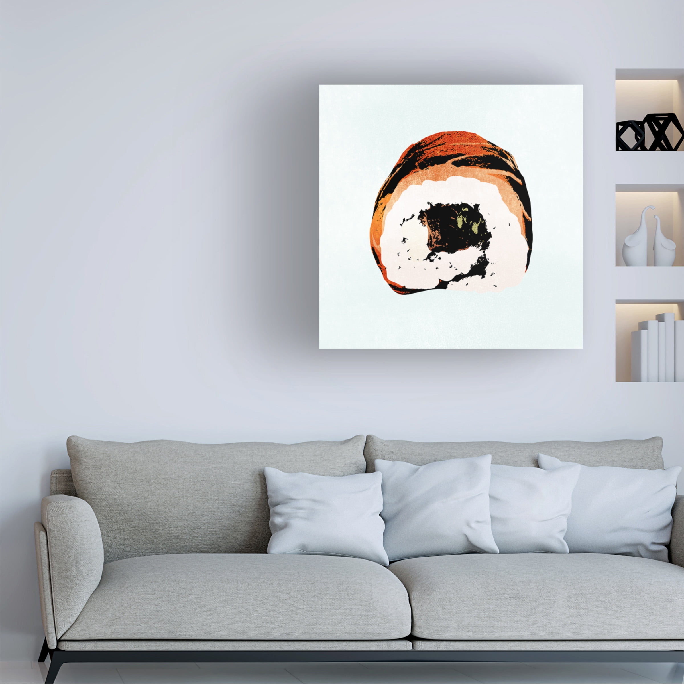 Annie Warren 'Sushi Style VI' Canvas Art