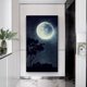 thumbnail image 3 of Moon star tree 5D DIY Diamond Painting Kits Resina Full Round Home Wall FLhrweasw Nuevo, 3 of 9