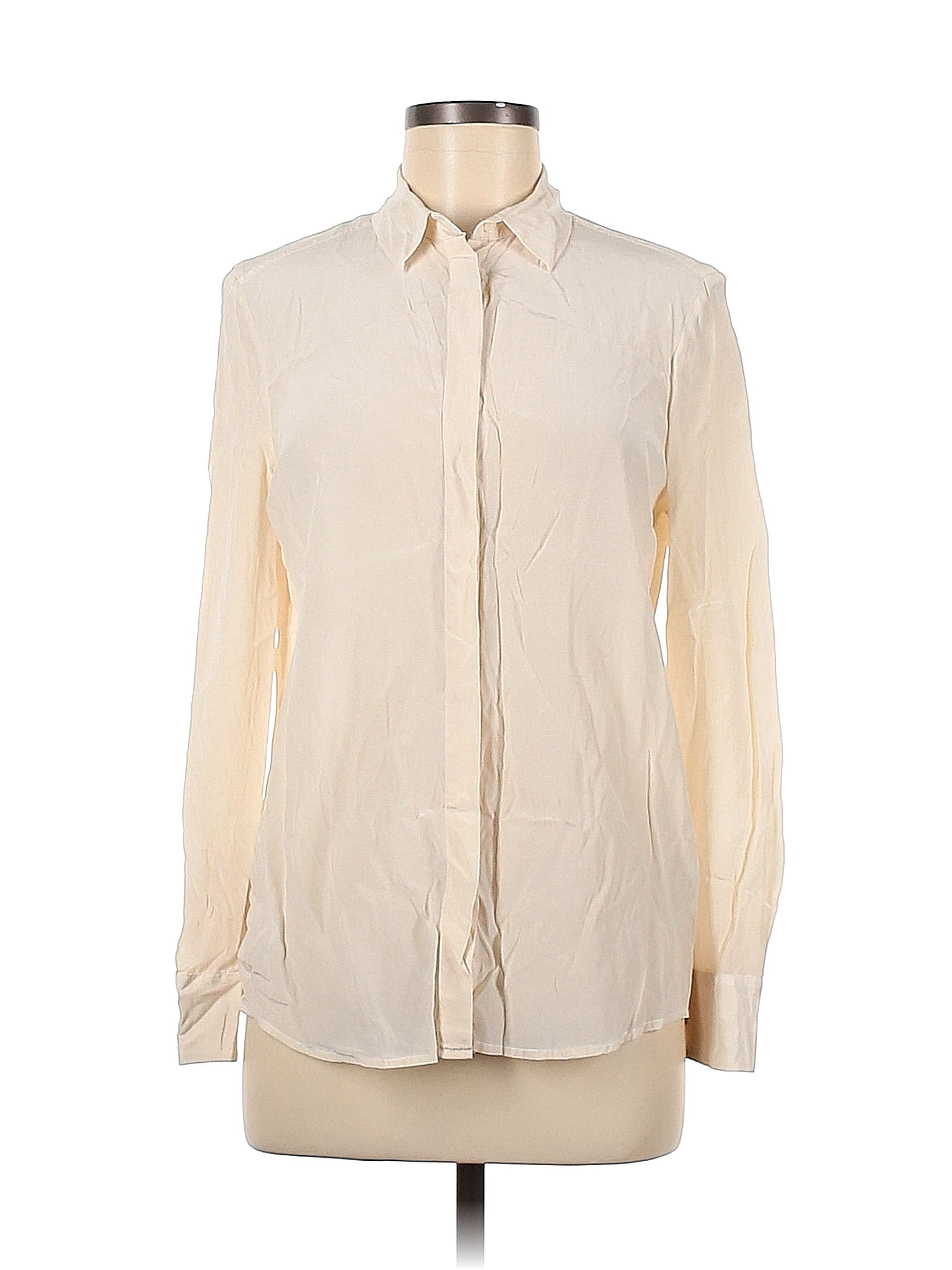 H and outlet m silk blouse