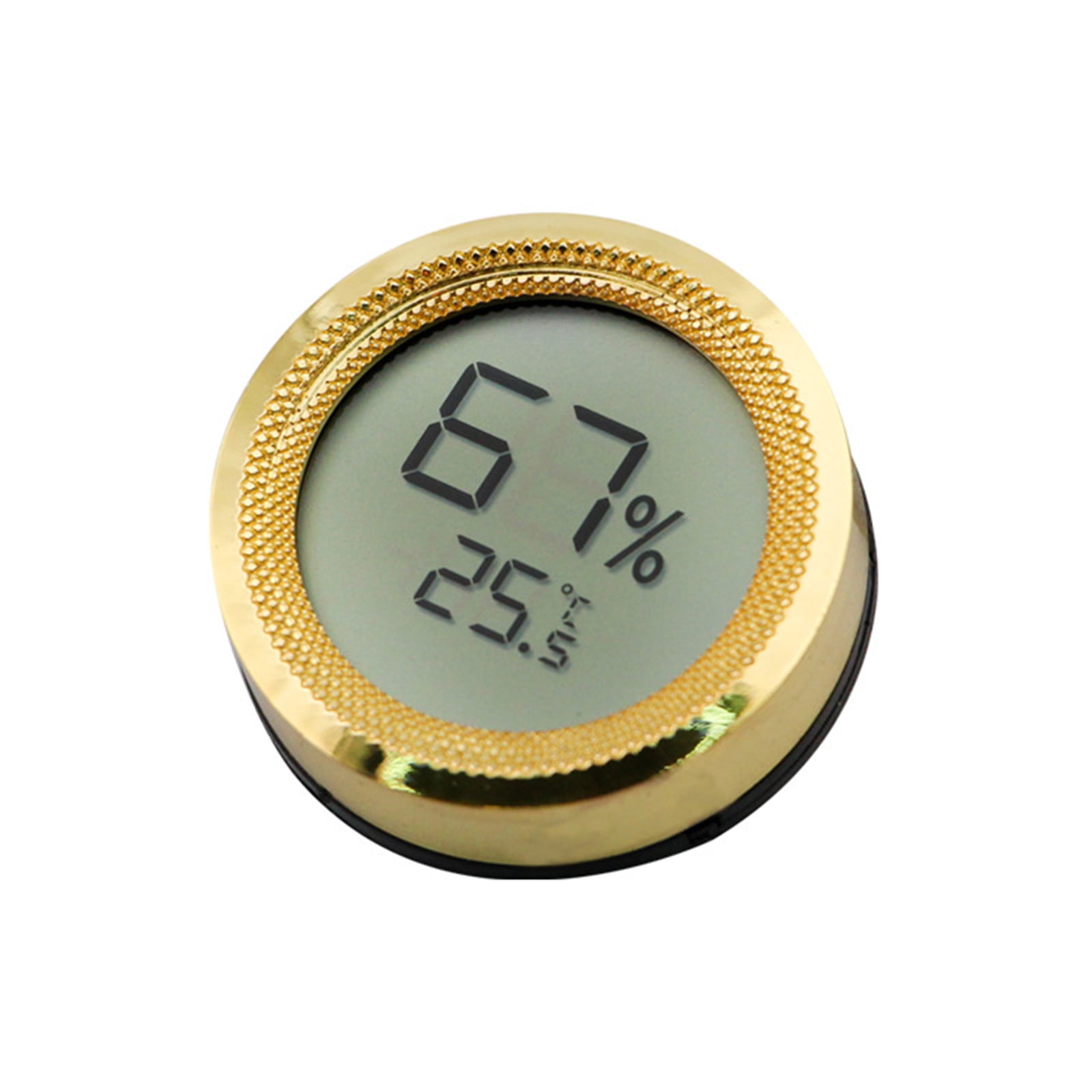 CHAOMA Mini Digital Display Cigar Humidor Hygrometer Thermometer Temperature Gauge for Humidors
