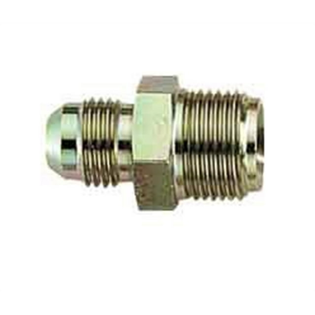Aeroquip Power Steering Hose Adapter Fitting FCM2964 -6 AN Male To 5/8 Inch-18 Male Thread; Steel