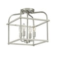 thumbnail image 4 of Trade Winds Lighting 4-Light Ceiling Light In Brushed Nickel, 4 of 7