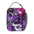 thumbnail image 2 of Durable Oxford Spooky Evolution Style Lunch Bag, Thermal Cooler for Work and Outing with Front Zipper Pocket, 2 of 6