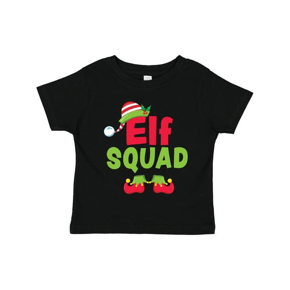 Inktastic Christmas Elf Squad Boys or Girls Toddler T-Shirt