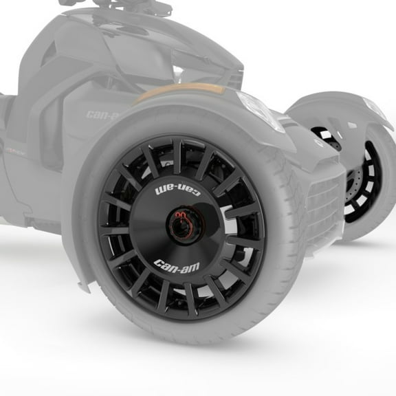 Can-Am New OEM Black Front Rim Kit, 219401146